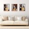 11x14 Picture Frame Rotten Brown, Wooden Poster Frame with white mat, 14x11 Picture Frames for Wall Mounting Display for Home, Office,Gallery,Holiday with Photos, Posters